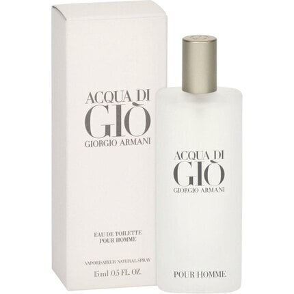 Tualetes ūdens Giorgio Armani Acqua Di Gio Pour Homme EDT vīriešiem 15 ml цена и информация | Vīriešu smaržas | 220.lv