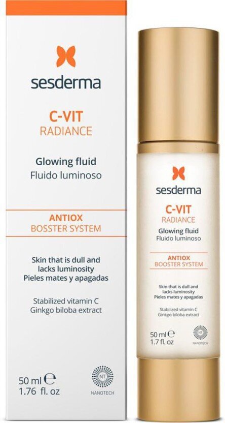 Sejas attīrīšanas līdzeklis - krēms Sesderma C-VIT 50 ml cena un informācija | Sejas krēmi | 220.lv