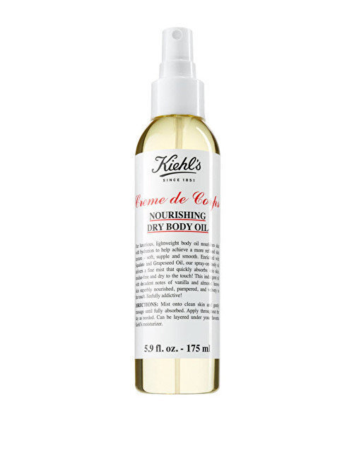 Sausā ķermeņa eļļa Kiehl'S Creme De Corps Nourishing Dry Body cena un informācija | Ķermeņa krēmi, losjoni | 220.lv