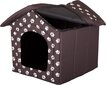 Gultiņa-būda Hobbydog R3 pēdiņas, 52x46x53 cm, brūna цена и информация | Suņu gultas, spilveni, būdas | 220.lv