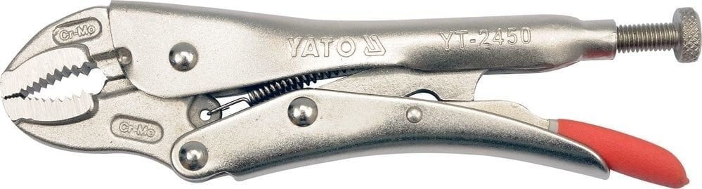 Morse'a presējamas knaibles Yato 180mm (YT-2450) цена и информация | Rokas instrumenti | 220.lv