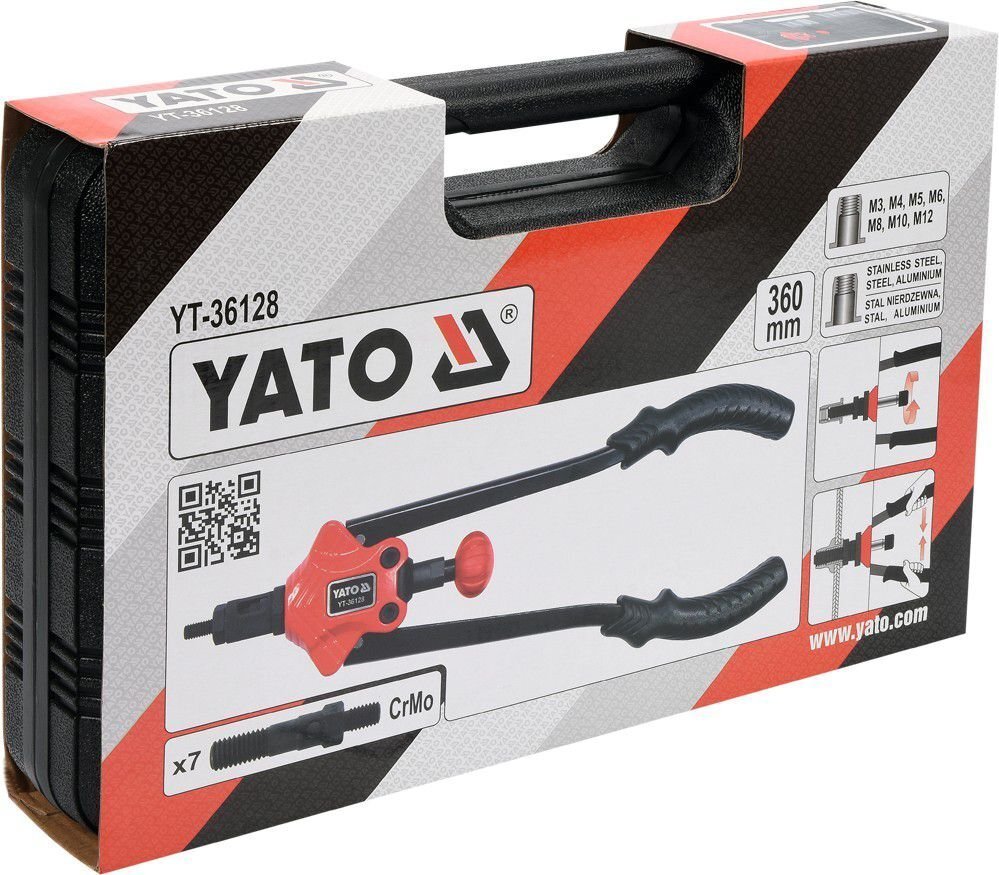 Kniedes Yato 360mm (YT-36128) cena un informācija | Rokas instrumenti | 220.lv
