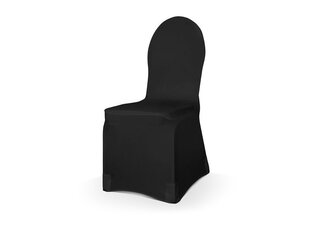 Эластичный чехол на стул, черный, 200 г  цена и информация | Чехлы для мебели | 220.lv