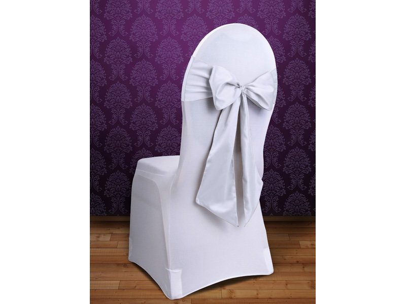Krēsla rotājums, balts, 0,15 x 2,75 m (1 iepakojums / 10 gab.) цена и информация | Svētku dekorācijas | 220.lv