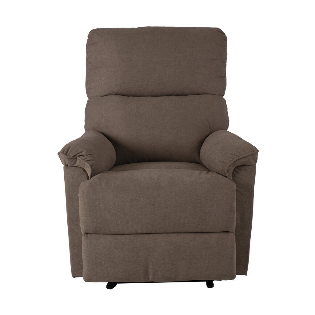 Atzveltnes krēsls reglaineris Home4You Gustav, smilšu krāsā цена и информация | Atpūtas krēsli | 220.lv