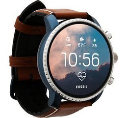Fossil Gen 4 Explorist HR FTW4016 Tan Leather цена и информация | Смарт-часы (smartwatch) | 220.lv