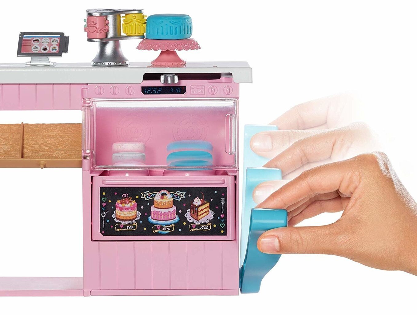 Lelles Barbie komplekts „Konditoreja", GFP59 цена и информация | Rotaļlietas meitenēm | 220.lv