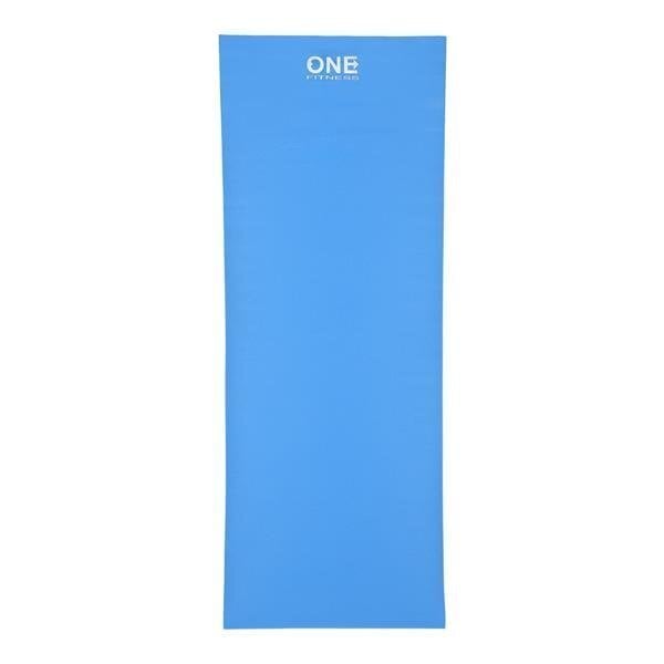 Jogas paklājs One Fitness YM01 173x61x0,3 cm, zils цена и информация | Vingrošanas paklāji | 220.lv