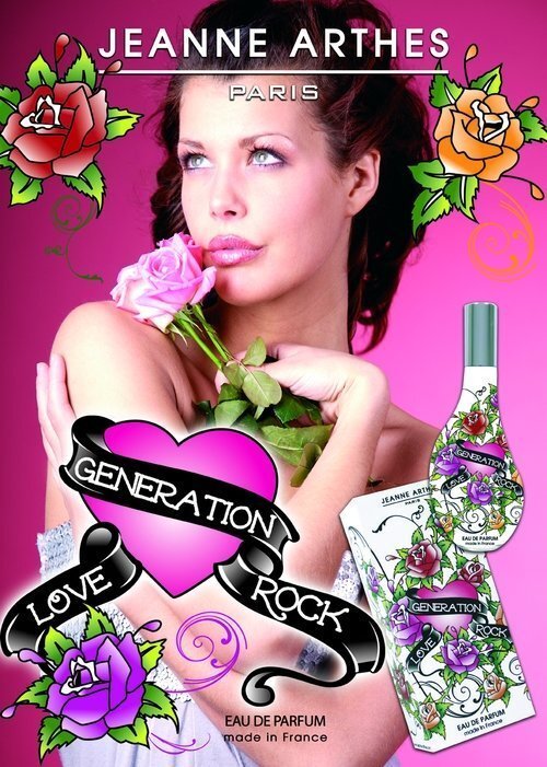 Parfimērijas ūdens Jeanne Arthes Love Generation Rock EDP sievietēm, 60ml цена и информация | Sieviešu smaržas | 220.lv