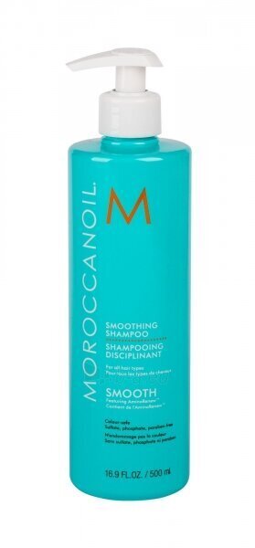 Izlīdzinošs šampūns Moroccanoil Smooth 500 ml цена и информация | Šampūni | 220.lv