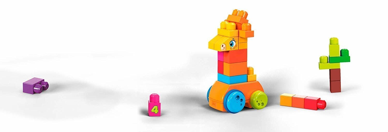 Mega Bloks komplekts „Žirafe" Mega Bloks®, 30 d., GFG19 cena un informācija | Rotaļlietas zīdaiņiem | 220.lv