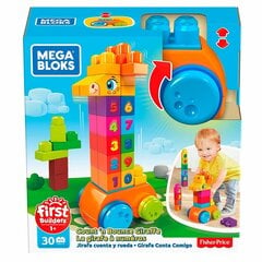 Mega Bloks набор "Жираф" Mega Bloks, 30 ч., GFG19 цена и информация | Игрушки для малышей | 220.lv