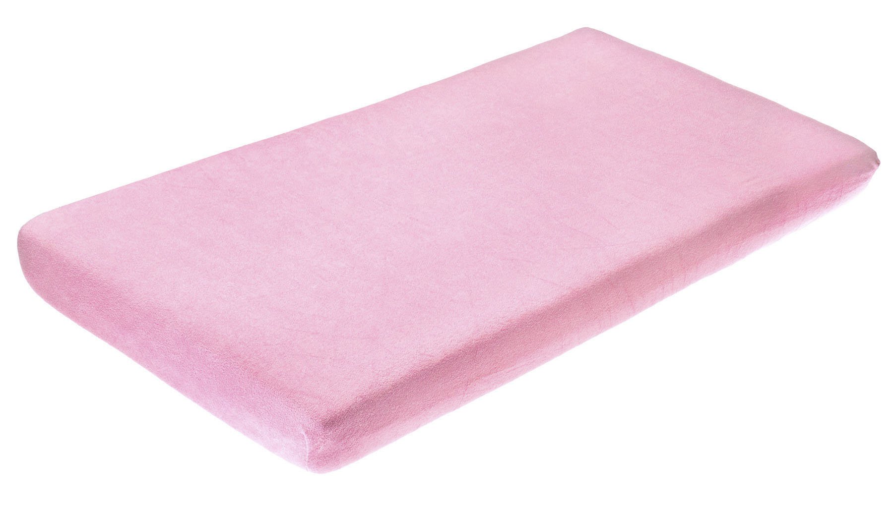 Ūdensnecaurlaidīgs palags ar gumiju, rozā, 120x60, Sensillo, 2153 cena un informācija | Palagi | 220.lv