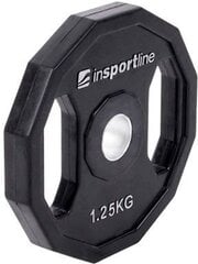 Svari Insportline Ruberton 30 mm, 1,25 kg cena un informācija | Hanteles, svaru stieņi un diski | 220.lv