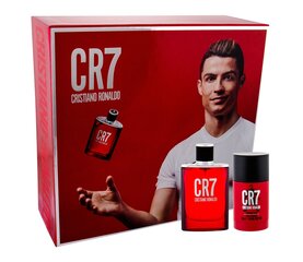 Komplekts Cristiano Ronaldo CR7 vīriešiem: tualetes ūdens EDT 50 ml + zīmuļveida dezodorants 75 ml cena un informācija | Vīriešu smaržas | 220.lv