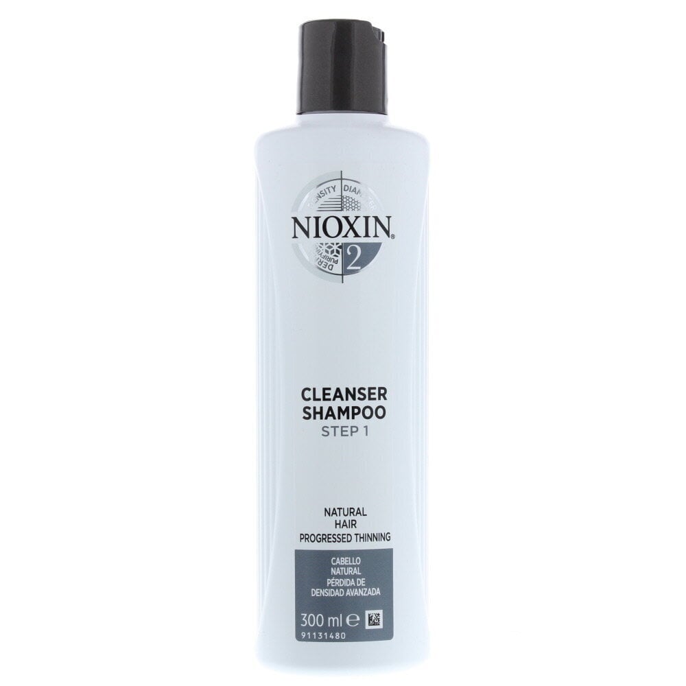 Apjomu piešķirošs šampūns Nioxin System 2 300 ml цена и информация | Šampūni | 220.lv