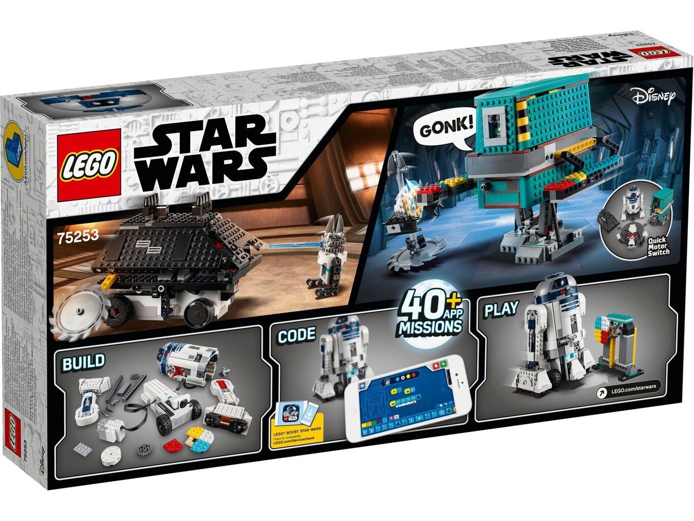 75253 LEGO® Star Wars Droidu komandieris cena un informācija | Konstruktori | 220.lv