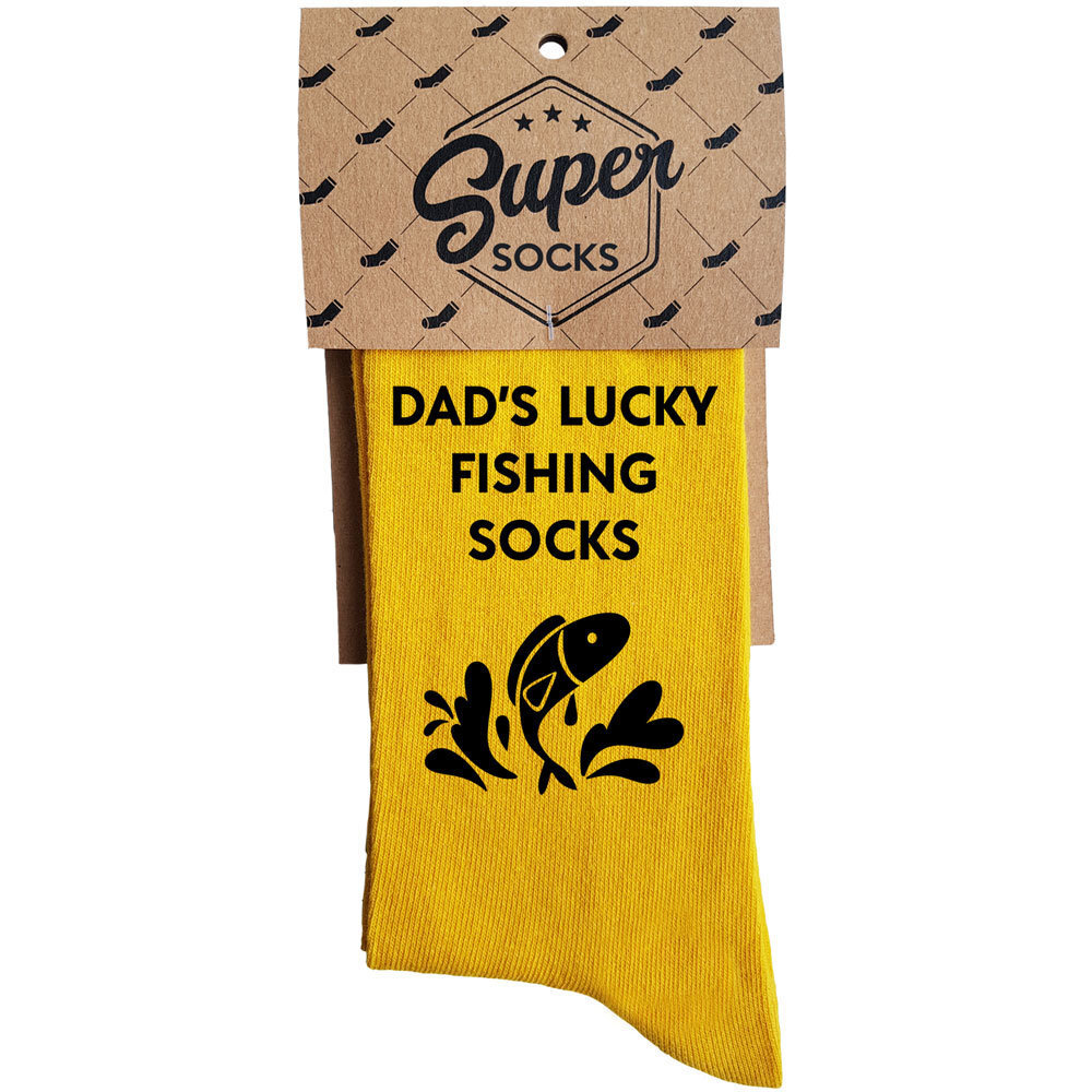 Zeķes "Dad's lucky socks" cena un informācija | Oriģinālas zeķes | 220.lv