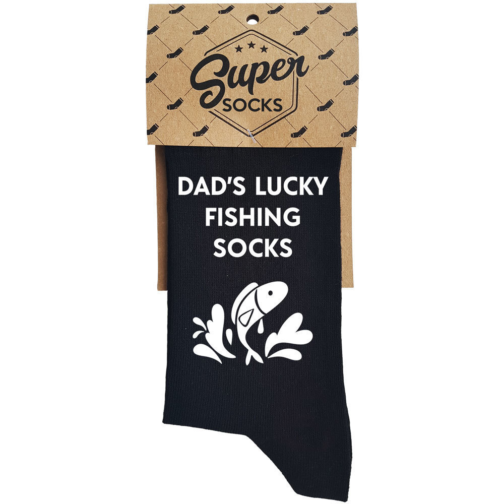 Zeķes "Dad's lucky socks" cena un informācija | Oriģinālas zeķes | 220.lv