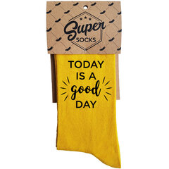 Zeķes "Today is a good day" cena un informācija | Oriģinālas zeķes | 220.lv