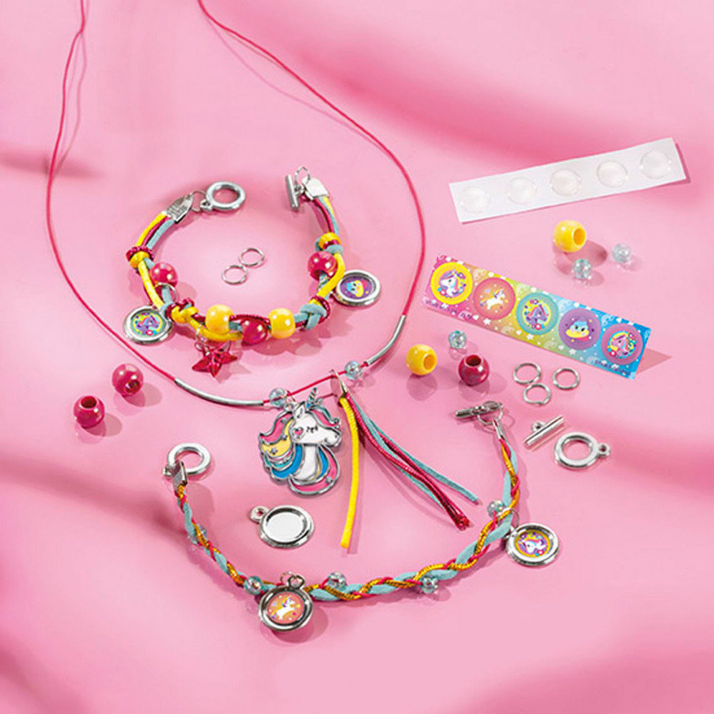 Radošs komplekts TOTUM Unicorn Rainbow Jewellery, 071063 цена и информация | Attīstošās rotaļlietas | 220.lv