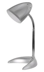 Avide galda lampa C-Base E27 sudrabaina cena un informācija | Galda lampas | 220.lv