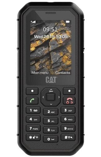 CAT B26 Dual Sim CB26-DAE-EUA-EN Black цена и информация | Mobilie telefoni | 220.lv