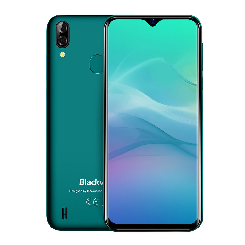 Blackview A60, Dual SIM 1/16 GB, Zaļš cena un informācija | Mobilie telefoni | 220.lv