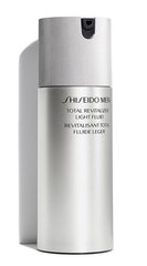 Mitrinošs sejas šķidrums - krēms vīriešiem Shiseido Total Revitalizer 80 ml cena un informācija | Sejas krēmi | 220.lv