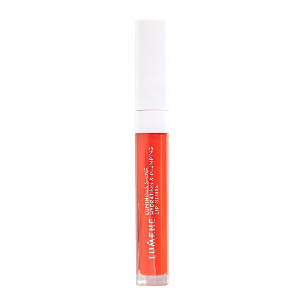 Lūpu spīdums Lumene Luminous Shine 4 Bright Coral 5 ml cena un informācija | Lūpu krāsas, balzāmi, spīdumi, vazelīns | 220.lv