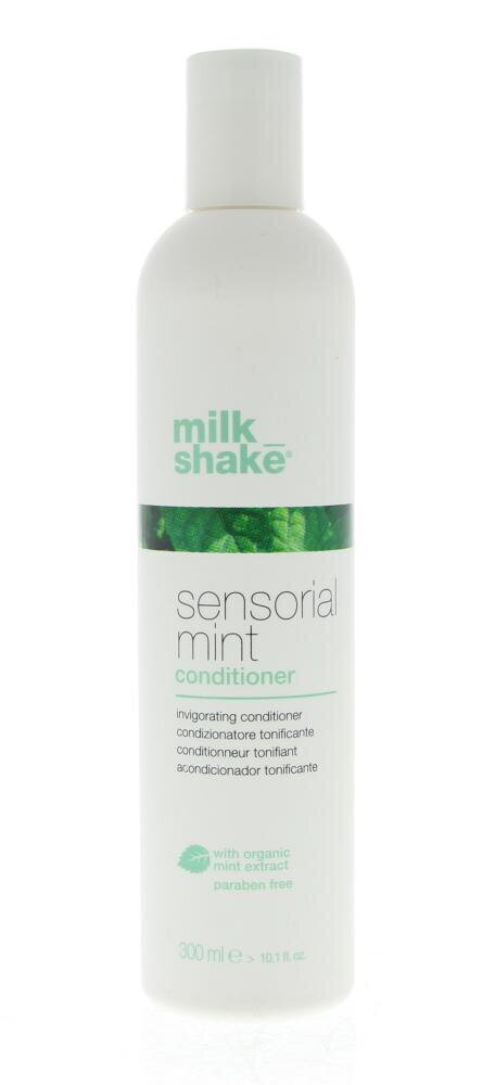 Atsvaidzinošs matu kondicionieris Milk Shake Sensorial Mint 300 ml цена и информация | Matu kondicionieri, balzāmi | 220.lv