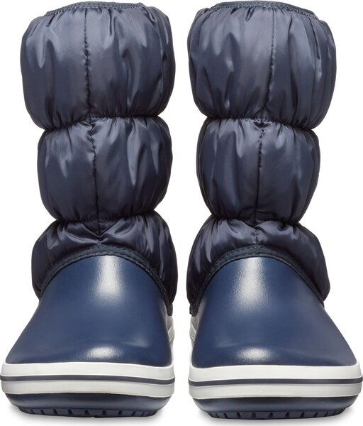 Crocs™ ziemas zābaki Winter Puff Boot, Navy/White cena | 220.lv