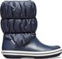 Crocs™ ziemas zābaki Winter Puff Boot, Navy/White цена и информация | Ziemas zābaki bērniem | 220.lv