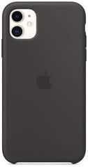 Apple vāciņš paredzēts iPhone 11, Melns cena un informācija | Telefonu vāciņi, maciņi | 220.lv