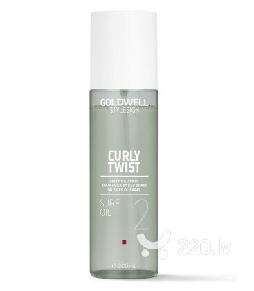 Sprejs cirtainiem matiem Goldwell Curly Twist Surf Oil 200 ml cena un informācija | Matu veidošanas līdzekļi | 220.lv