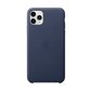 Apple iPhone 11 Pro Max Leather Cover Midnight Blue