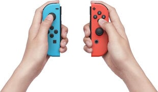 Nintendo Switch V2, 32GB, Zils/sarkans (2019) cena un informācija | Spēļu konsoles | 220.lv