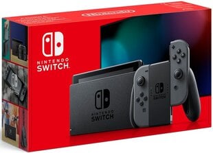 Nintendo Switch V2, 32GB, Pēlēks (2019) cena un informācija | Spēļu konsoles | 220.lv