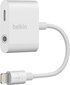 Adapter Belkin Lightning->3,5mm+Charge RockStar™ cena un informācija | Adapteri un USB centrmezgli | 220.lv