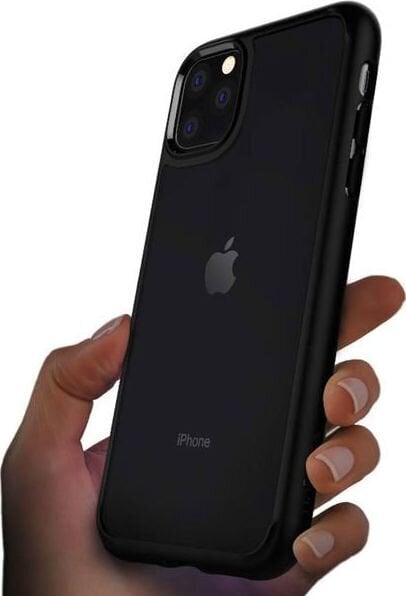 SPIGEN ULTRA HYBRID IPHONE 11 PRO MAX MATTE BLACK цена и информация | Telefonu vāciņi, maciņi | 220.lv