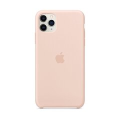 Apple iPhone 11 Pro Max Silicone Cover Pink Sand цена и информация | Чехлы для телефонов | 220.lv