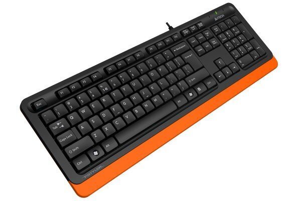 A4Tech FStyler FK 10 Keyboard - Orange цена и информация | Klaviatūras | 220.lv