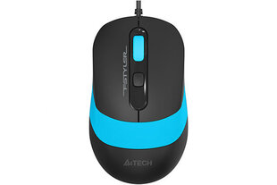 Мышь A4Tech FM10, синяя цена и информация | Мыши | 220.lv