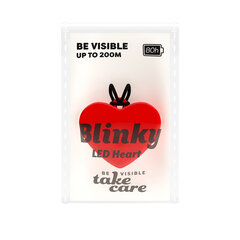Blinky mirogojošs LED piekariņš sirds cena un informācija | Aptieciņas, drošības preces | 220.lv