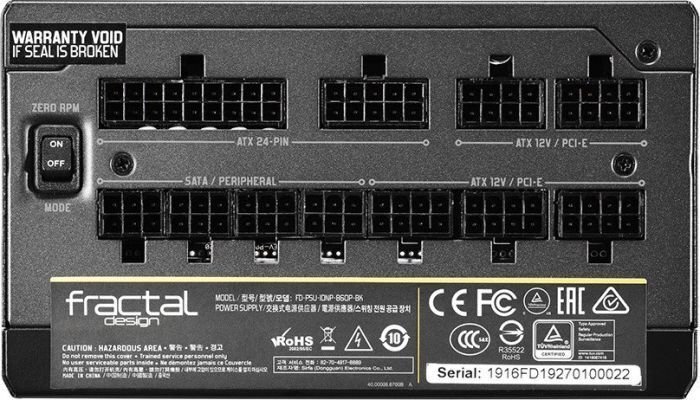 Fractal Design Fully Modular PSU Ion+ 860W Platinum 860 W цена и информация | Barošanas bloki (PSU) | 220.lv