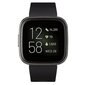 Fitbit Versa 2 Black/Carbon цена и информация | Viedpulksteņi (smartwatch) | 220.lv