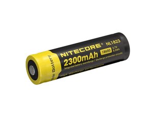 NITECORE Li-ion 2300mAh 18650 аккумулятор, 1 шт. цена и информация | Nitecore Освещение и электротовары | 220.lv