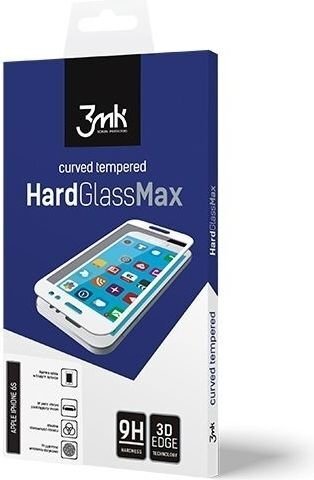 3mk HardGlass Max for Samsung Galaxy S9 black frame цена и информация | Ekrāna aizsargstikli | 220.lv