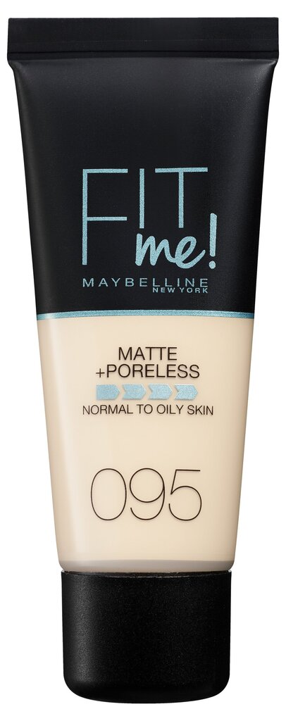 Šķidrā grima bāze Maybelline New York Fit Me! Matte & Poreless 122 Creamy Beige, 30 ml цена и информация | Grima bāzes, tonālie krēmi, pūderi | 220.lv