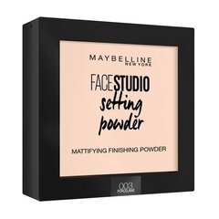 Придающая матовый эффект, фиксирующая макияж пудра Maybelline New York Face Studio 9 г цена и информация | Пудры, базы под макияж | 220.lv